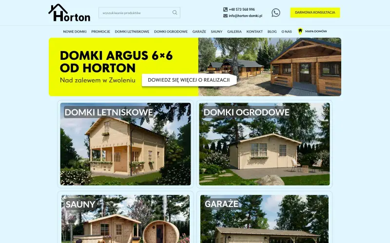 Strona firmy Horton