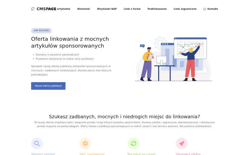 Strona firmy CMspace